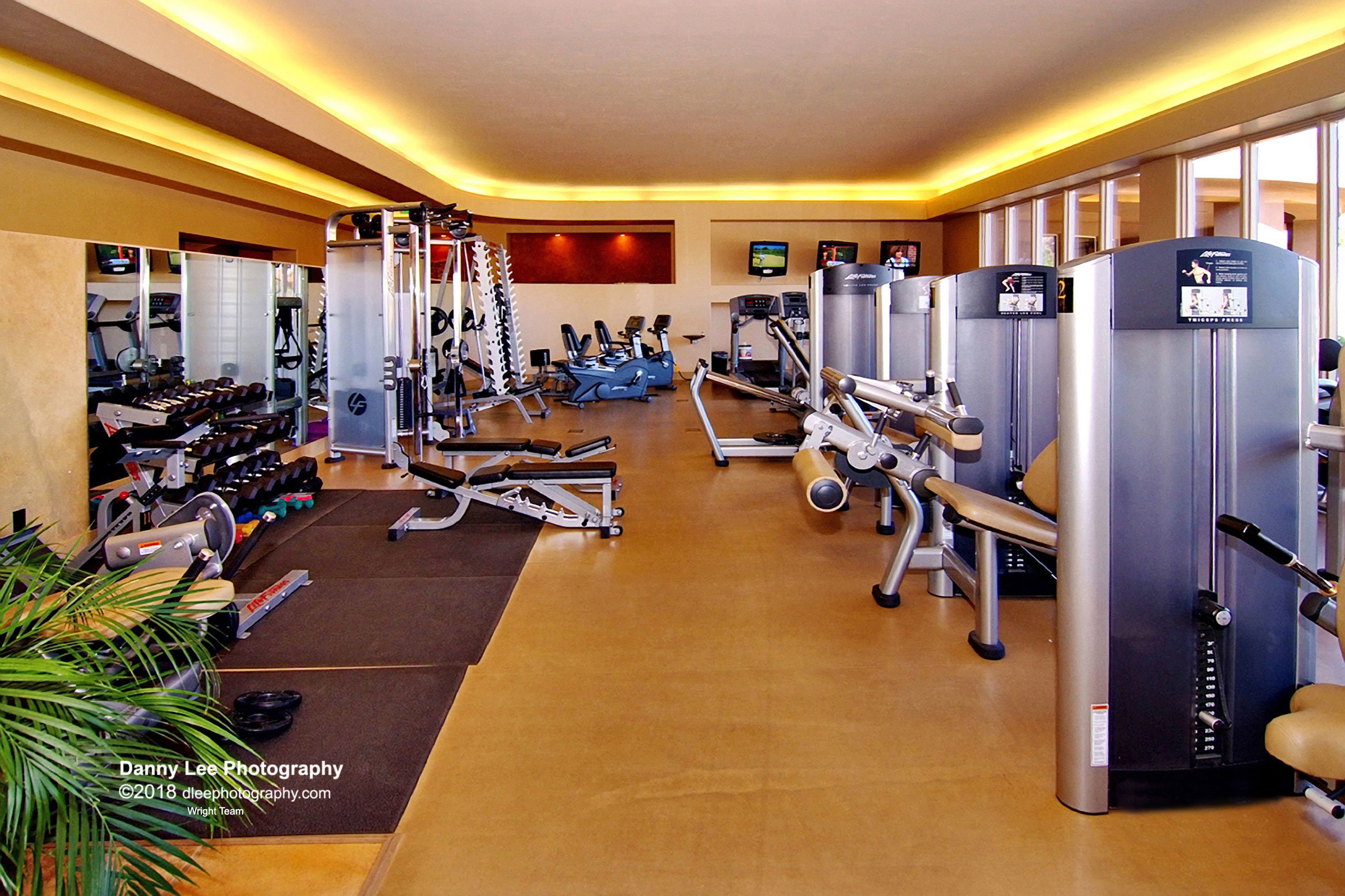 View of gym