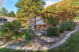 Deer-proof garden
