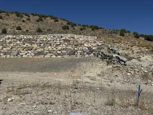 View of mountain background