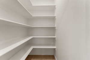 View of storage area