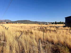 Mountain view featuring rural landscape