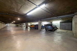 View of parking garage