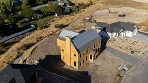 Aerial overview of property's location