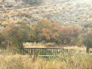 View of mountain background