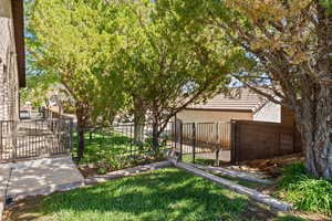 Side yard to wrap around porch and/or front yard