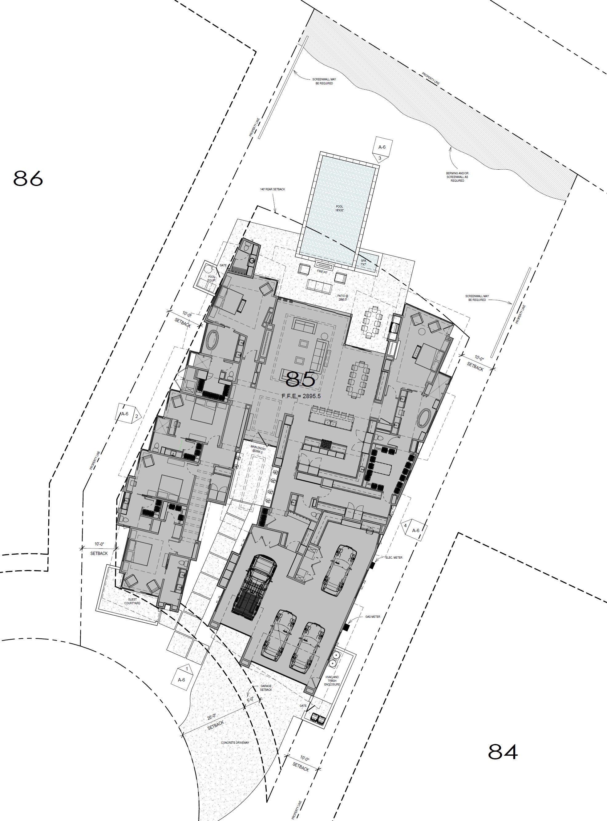 View of floor plan / room layout