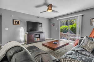 Open concept living area