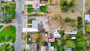Aerial view of property's location