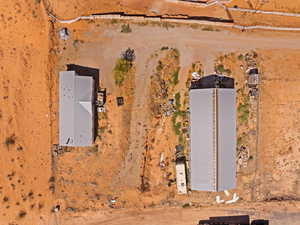 Aerial view of property's location