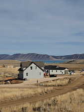 View of mountain background