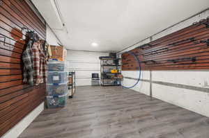 Storage room in the basement