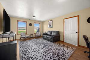 This is the entrance to the primary bedroom