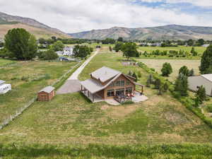 View of rural area featuring mountains