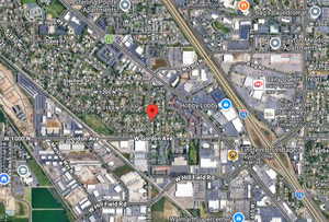 Aerial overview of property's location