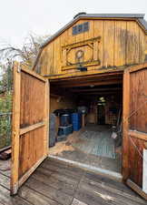 View of outdoor structure