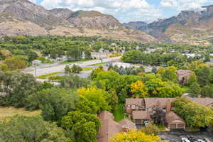 Aerial view of community