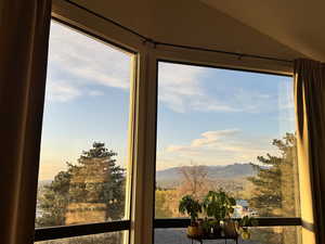 View from living room