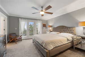 Primary bedroom with ensuite bathroom