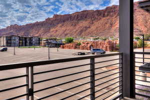 View of mountain backdrop