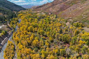 View of mountain background