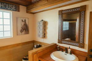 Guest suite bathroom