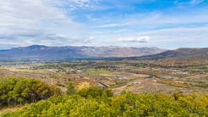 View of mountain backdrop
