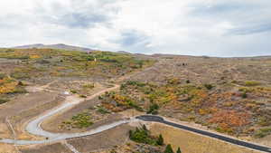 Bird's eye view of mountains