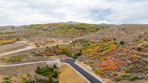 View of mountain background featuring rural landscape
