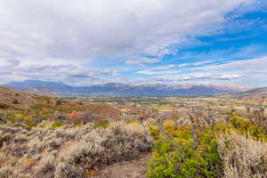 View of mountain background