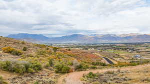 View of mountain background