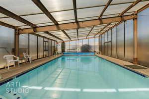 View of indoor community pool