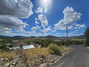 View of mountain backdrop