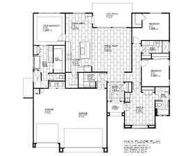 View of home floor plan