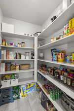 View of storage area