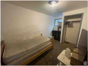 Bedroom featuring a closet