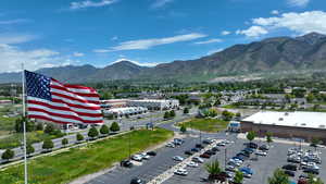 View of mountain background