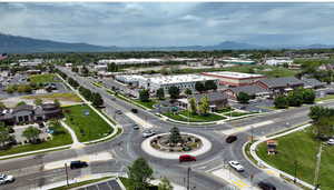 Bird's eye view of mountains