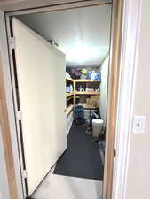 View of storage room