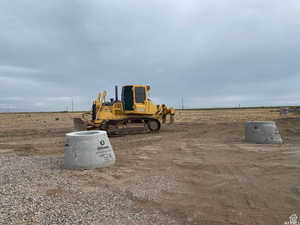 Exterior view of a pad mount transformer