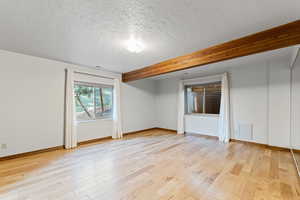 Basement room built to be a dance practice studio