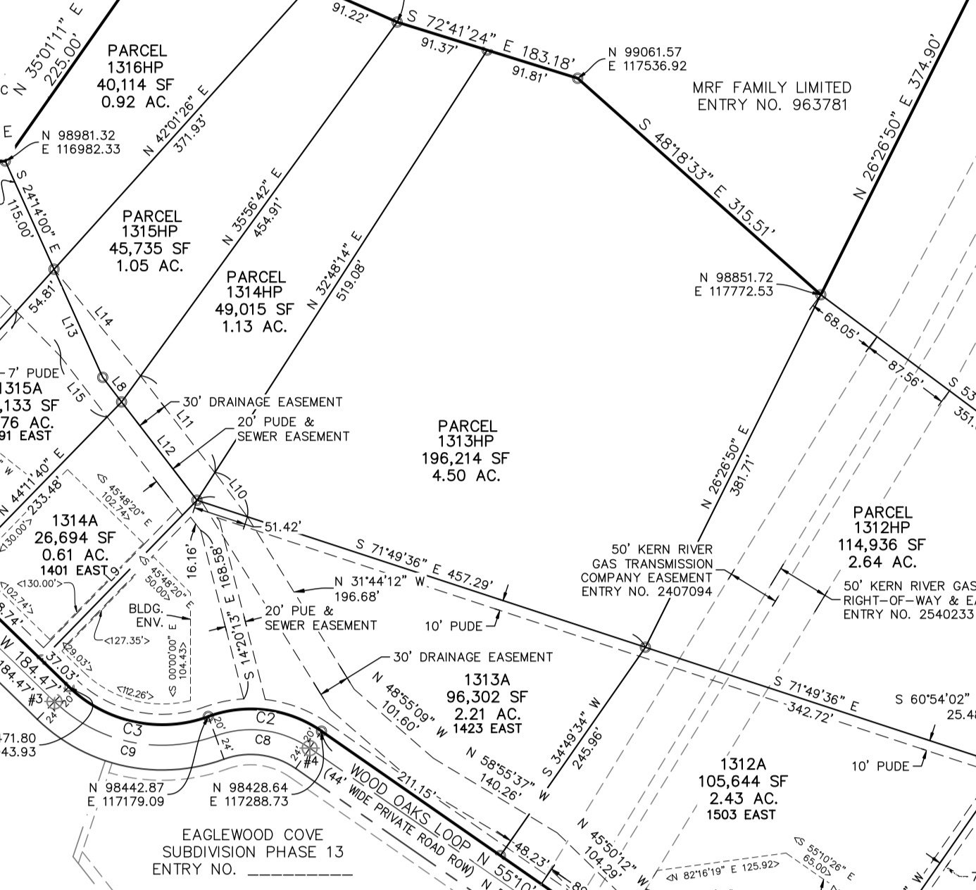 Parcel map
