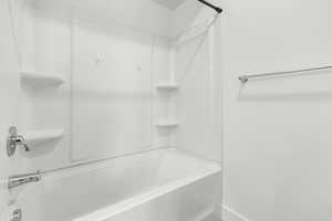 Full bathroom featuring shower / washtub combination