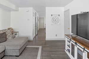 Living room featuring LVP Flooring