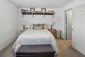 Primary Bedroom and door to walk-in closet