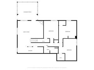 View of floor plan / room layout