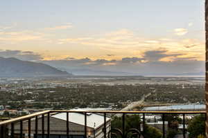 View of mountain background