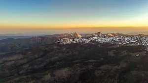 View of mountain background