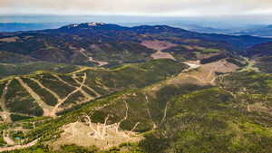 View of mountain backdrop