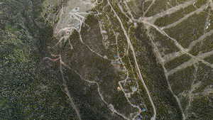 Aerial view of property's location