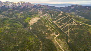 View of mountain background
